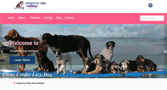 Desktop Screenshot of americandogkw.com